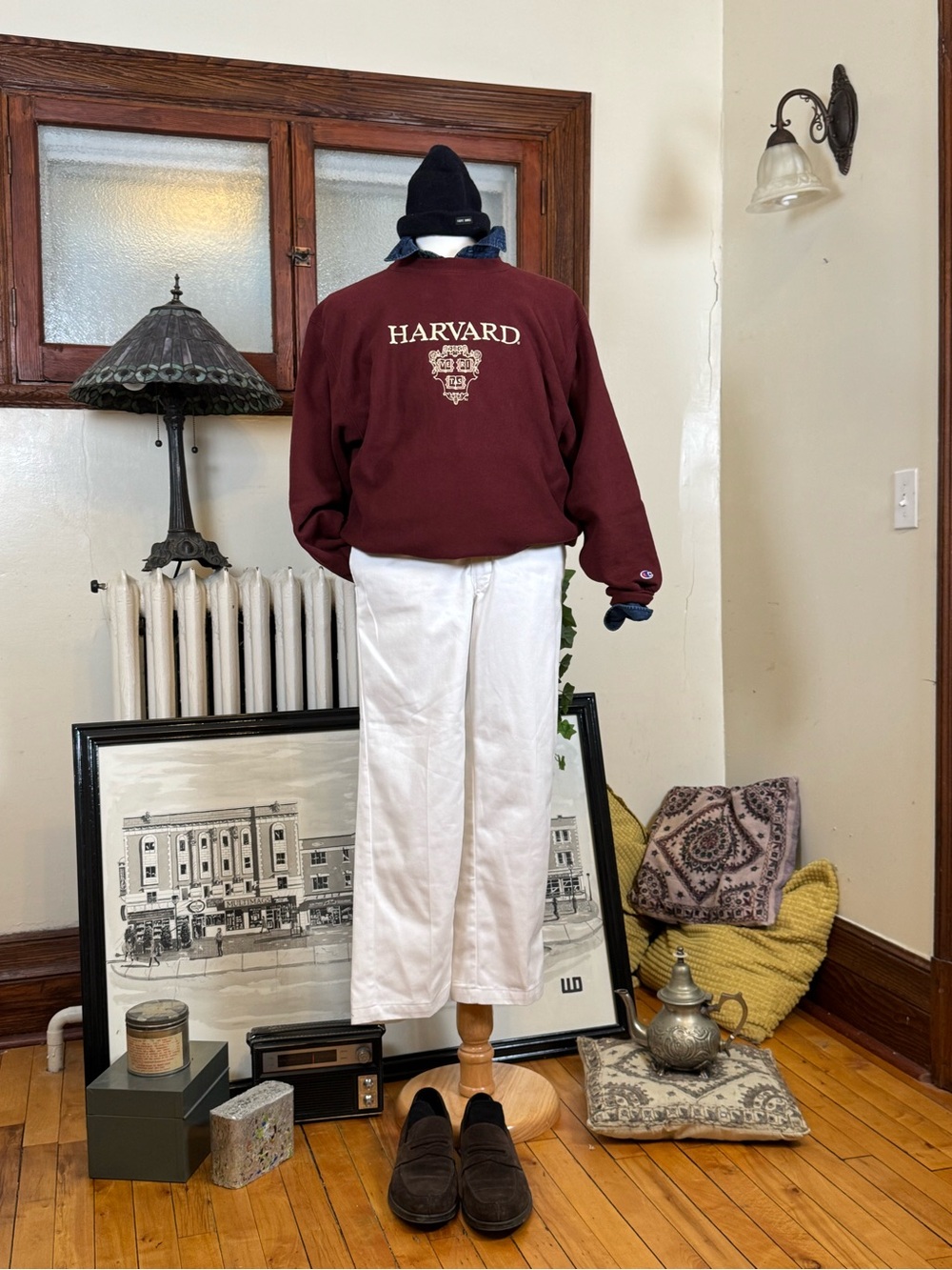 Harvard Champion Reverse Weave Sweatshirt